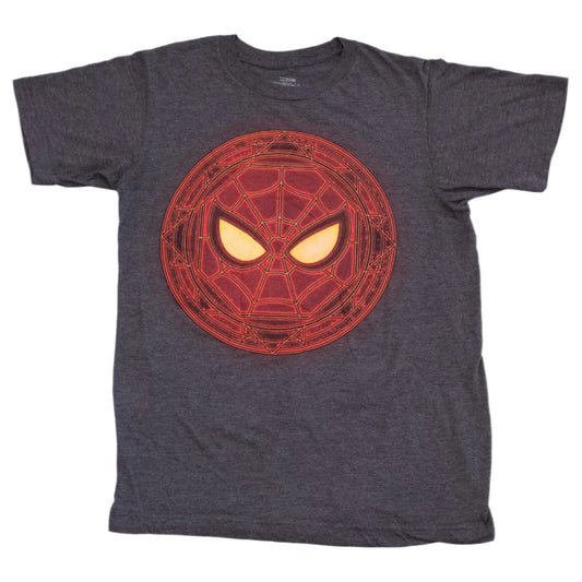 Spider-Man Adult T-Shirt- Ornate “No Way Home” Circle Face