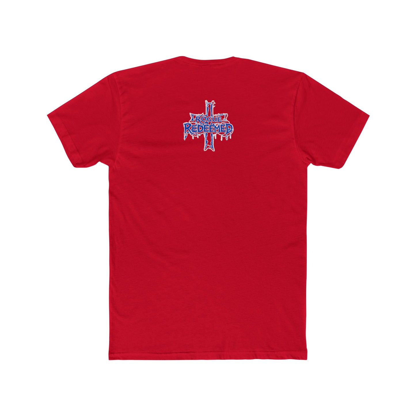 JESUS WON Crimson/Blue Mens Rock Chalk