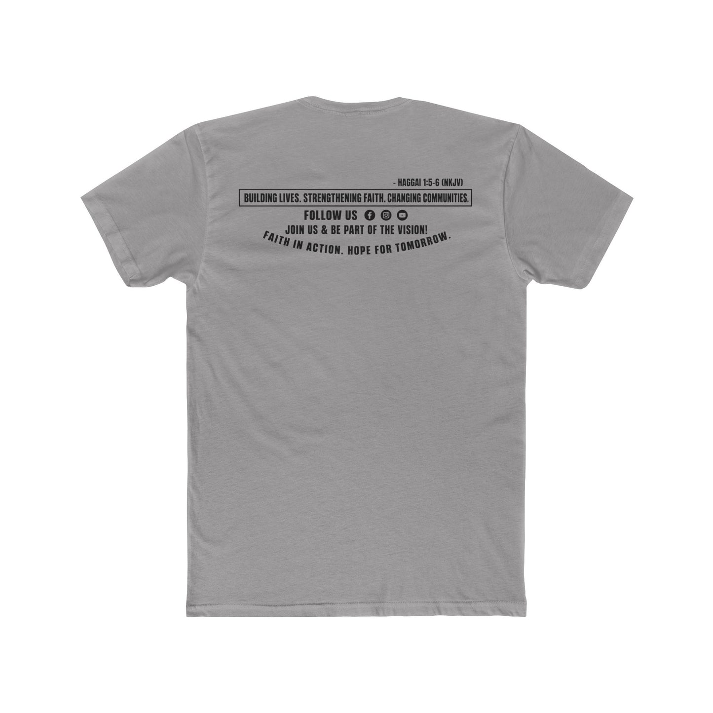 Haggai Vision Ministry Logo Tee | Christian Faith T-Shirt