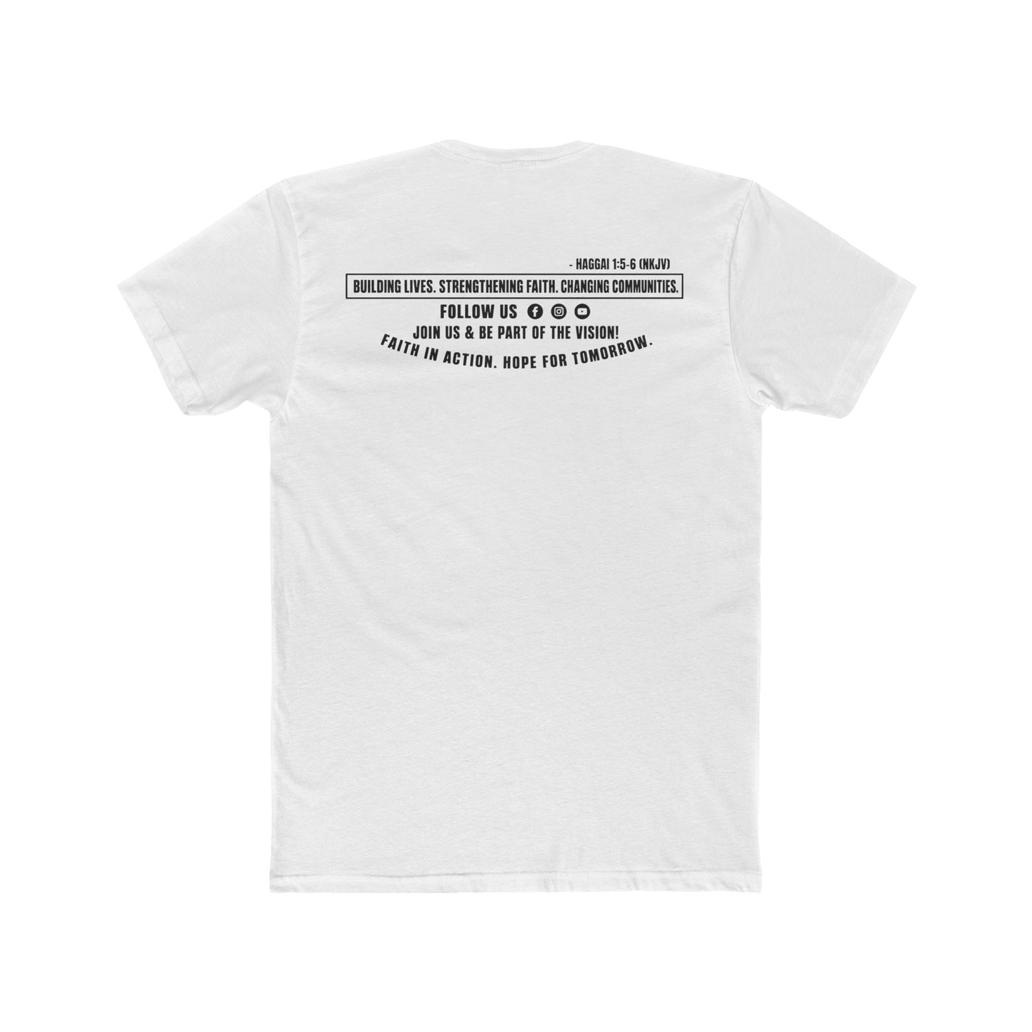 Haggai Vision Ministry Logo Tee | Christian Faith T-Shirt